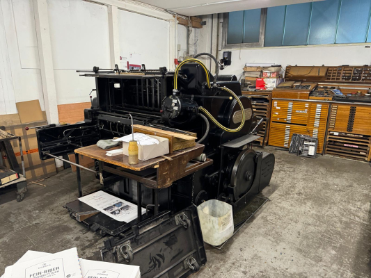 Heidelberg SBB 5734  Letterpress 57 x 82 30033