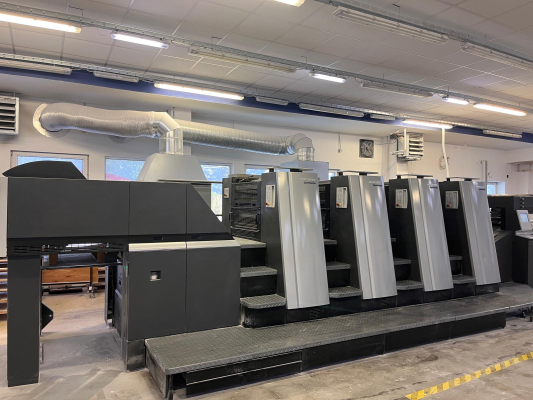 Heidelberg XL 75-4 H 5834  4 Colour offset press LS001216